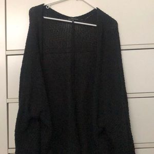 Black knit Brandy Melville Cardigan